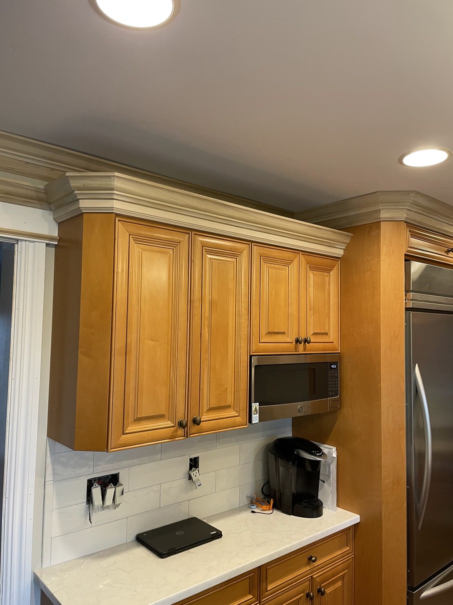 Custom kitchen renovation completed — Old Town Renovations, Long Island, NY